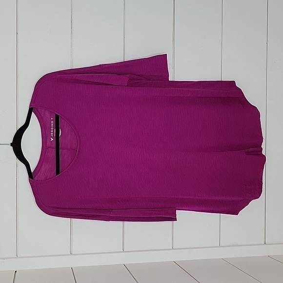 AMERICAN EAGLE OUTFITTERS medium purple jegging tee half sleeve - Picture 1 of 4